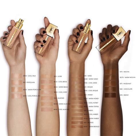 ysl teint touche eclat foundation b50|ysl touche eclat concealer shades.